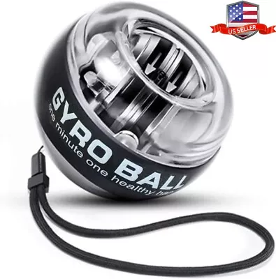 Wrist Trainer Ball Auto-Start Wrist Strengthener Gyroscopic Forearm Exerciser • $24.99