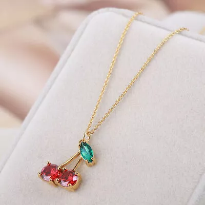 Kate Spade Cherry Mini Pendant Necklace Authentic Beauty • $18.38