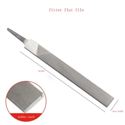 £7.95 • Buy Steel File Metal Metalworking Polishing Tooth Trimming Wear-resistance