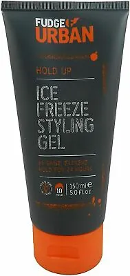  4 X Pack Fudge Urban Hold Up Ice Freeze Styling Gel - Hold & Shine - 150ml • £18.25
