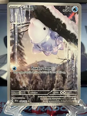 Snom 168/162 ILLUS RARE HOLO - Temporal Forces - Pokemon TCG Card - NM/M • $3.25