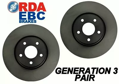 For Alfa Romeo 1750 Berlina GTV Coupe 68-72 REAR Disc Brake Rotors RDA354 PAIR • $221.41