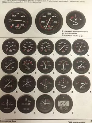 New Mercury Mercruiser Quicksilver Oem Part # 79-895287Q01 Gauge-Water Temp • $41.89