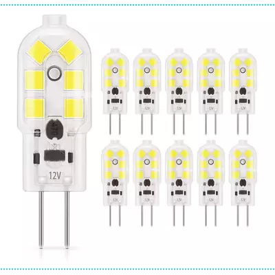 $31.28 • Buy Halogen Bulb Equivalent G4 LED Light Bulb Bi-Pin Base  Pack Of 10 1.5Watt 15-20W