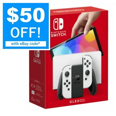 $538.95 • Buy Nintendo Switch OLED Model Handheld Console 64GB White