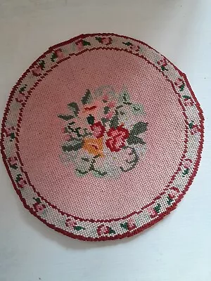 Dolls House Miniature 1:12 HANDMADE  Needlepoint Rug • £25