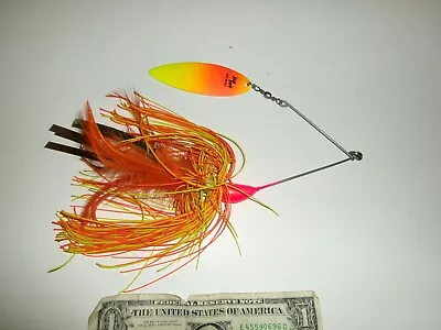 Ruff Tackle Rad Dog 2-1/4 Oz. Spinnerbait Musky Muskie Lure - Used* • $11.99