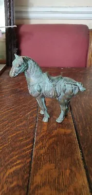£70 • Buy Vintage Solid Bronze Tang Horse Statue