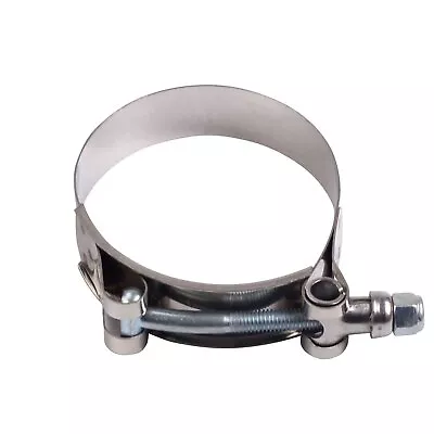 114mm-122mm Stainless Steel T-Bolt Clamp For ID:4.25  Inch 108mm Silicone Hose • $4.84