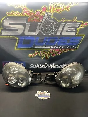 $499.99 • Buy OEM JDM Subaru Impreza WRX STI GDB V7 Bugeye HID Headlights 2002-2003 Damaged