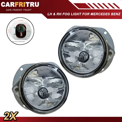 LH & RH Fog Light For Mercedes Benz ML350 C300 W204 W216 R230 W164 W251 AMG PKG  • $35.95