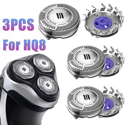 HQ8 Replacement Heads For Philips Norelco Aquatec Shavers HQ8 Heads (Pack Of 3) • $6.81