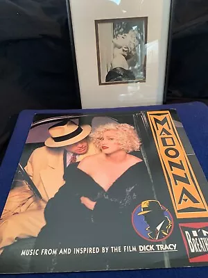 Madonna Dick Tracy Promo Card Promo Flat  I  M Breathless  And Picture • $12.95