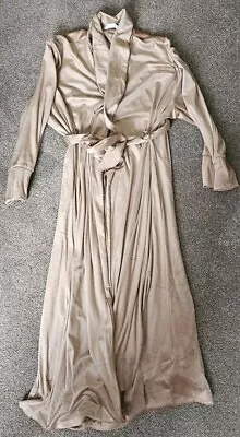 Velvet Blend Full Length Robe Dressing Gown Size XL • £6.99