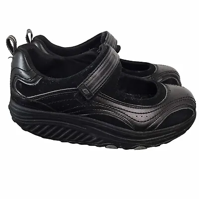 Skechers Shape Ups Black 8 Exercise Toning Shoes Athletic • $29.99