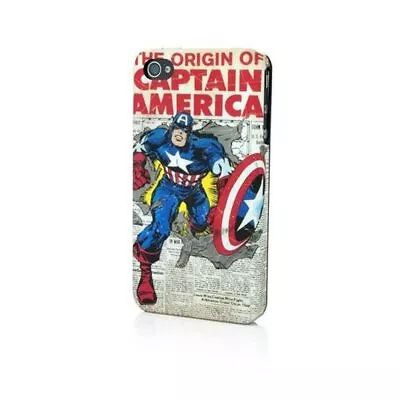 Marvel Captain America News Clip Case For IPhone 4/4S • £13.21