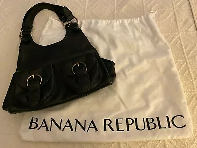 Banana Republic Vintage Black Shoulder Bag • $55