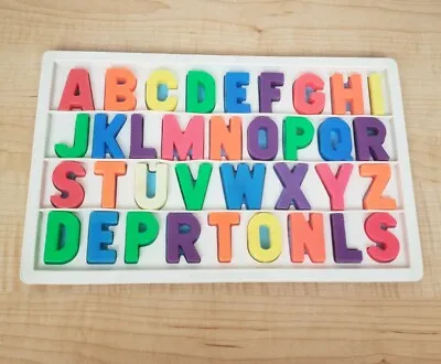 Fisher Price Vintage Magnetic Alphabet Letters And Tray Educational Toy- Read • $20