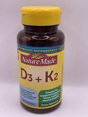 Nature Made Vitamin D3 K25000 IU 125 Mcg Vitamin D Dietary Supplement For Bone • $15