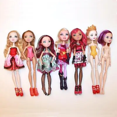 VTG Ever After High Lot Of 7 Dolls-Madeline Courtly Ashlynn Briar Apple Etc • $39.99