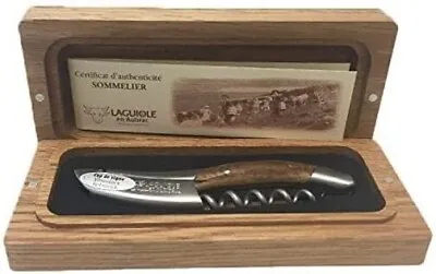 Laguiole En Aubrac Sommelier Waiter's Corkscrew Grapevine Wood Handle • £170.98