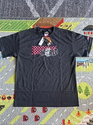 Vintage World Industries Skate Skateboard 90s New Black Shirt Medium • $33.20