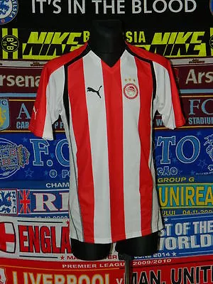 5/5 Olympiacos Adults XL 2005 MINT Football Shirt Jersey Trikot • £27.59