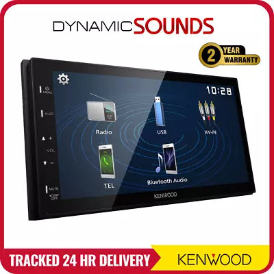 Kenwood DMX129BT 6.8  Mechless Android Mirroring Bluetooth USB Car Stereo • £199.99