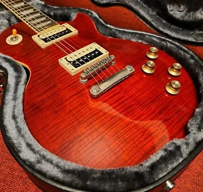 Epiphone Les Paul Standard Guitar Slash Model Rosso Corsa W/Hardcase • $1265.99