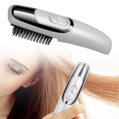 Electric Infrared Laser Hair Growth Head Scalp Vibrating Massager Comb Brushs • £8.39