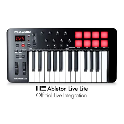 M-Audio Oxygen 25 MKV USB Midi Controller Keyboard • £78