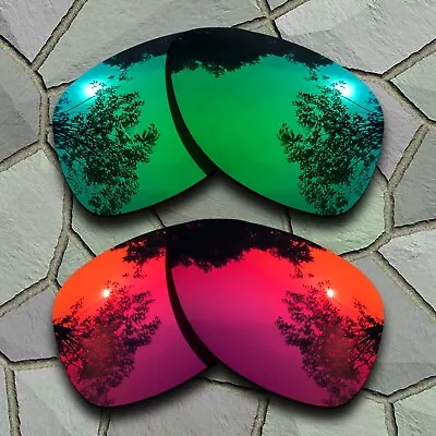 Green&Violet Red Polarized&Anti-scratch Lenses Replacement For-Oakley Dispatch 2 • $15.98