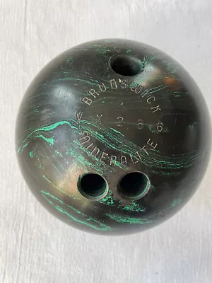 Vintage Brunswick Mineralite Swirl Cosmic Bowling Ball 13lbs VS266 E F F • $32