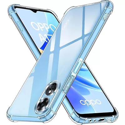 $8.95 • Buy For OPPO A57S A96 A17 A54S A77 A78 A98 Shockproof TPU Gel Rubber Soft Case Cover