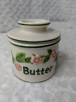 Vintage Butter Bell L. Tremain Buerre Pink Floral Design 2000 • $17.50