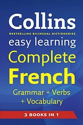 Easy Learning Complete French Grammar Verb... By Collins Dictionaries Paperback • £3.99