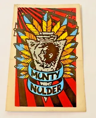 Monty Nolder Vintage Skateboard Sticker Legendary  Skateboarder Professional • $75