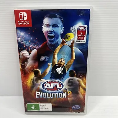 AFL Evolution 2 Nintendo Switch Game AUS Exclusive Football • $105