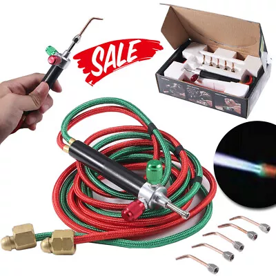 Jewelry Jewelers Micro Mini Gas Little Torch Welding Soldering Kit & 5 Tips • $20.70