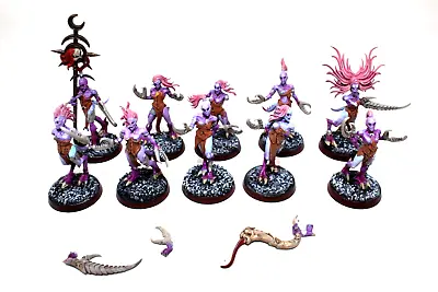 Warhammer Chaos Daemons Slaanesh Daemonettes Well Painted JYS62 • $87.24