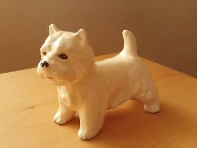 £12.99 • Buy Vintage Melba Ware White Scottie Dog Figurine.