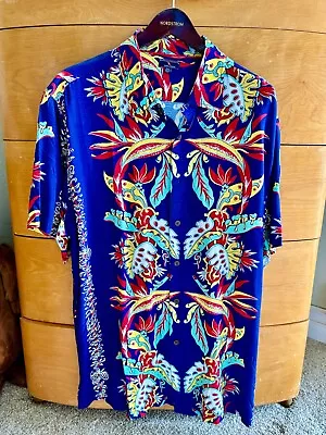 1950's Vintage Retro Aloha Hawaii  Margaritaville  Hawaiian Shirt Xxl • $24.99