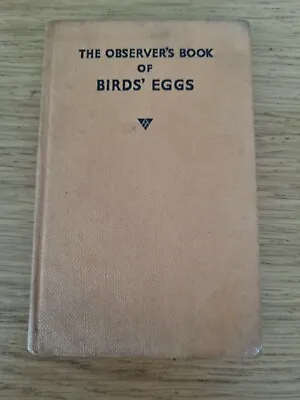 £20 • Buy Vintage Book - The Observers Book Of Birds Eggs
