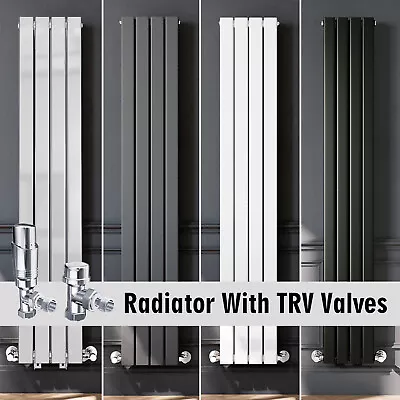 Vertical Radiator Double Single Flat Panel Central Heating Tall Upright Rad 1800 • £30.39