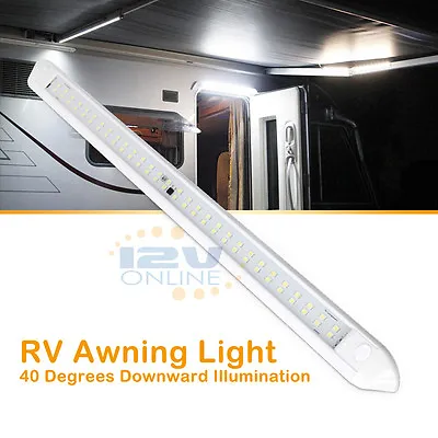 $54.90 • Buy 12Volt 21.65  LED Awning Light RV Coach Caravan Exterior Garden Porch Annex Lamp