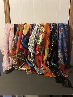 High Fashion Women’s Scarves Lot Of 11 • $40