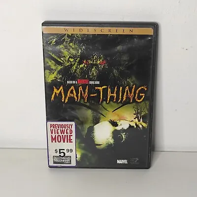 Man-Thing (DVD 2005) Alex O'Laughlin Marvel Comics Horror Rare AUTHENTIC USA • $9.80