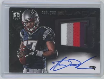 2013 Panini Black Football Aaron Dobson RPA /299 RC Auto Pats • $10