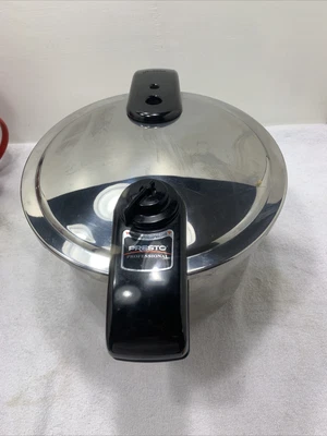 $30 • Buy Presto Professional Pressure Cooker 01370 8Qt Stainless Steel.