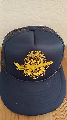 Vintage Denver Police Ball Cap Polyester • $15